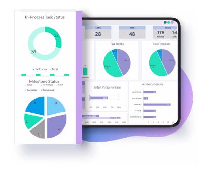 Project planning templates and Gantt chart